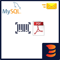 Barcode PDF Creator - MySQL to Email logo