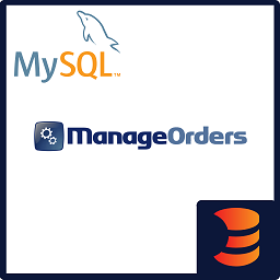 ManageOrders to MySQL Loader logo